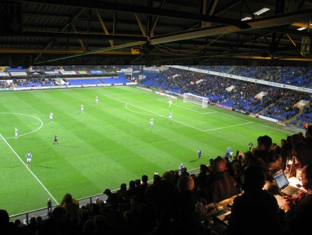 Portman Road, Ipswich Town, England.