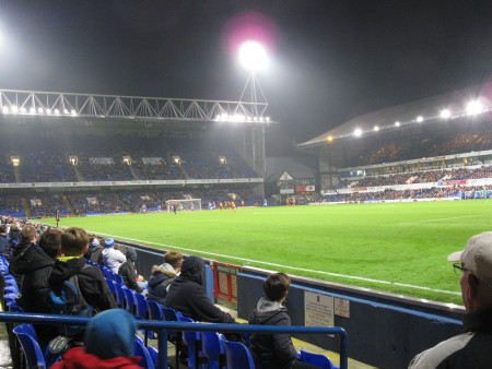 Portman Road, Ipswich Town, England.