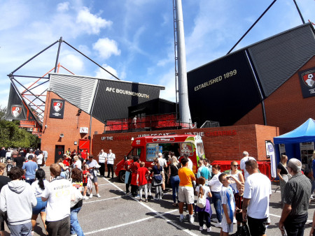 Vitality Stadium, AFC Bournemouth, England.