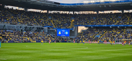 Brøndby Stadion, Brøndby IF, Dänemark.