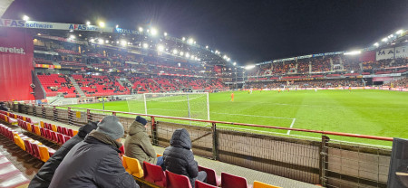 AFAS Stadion, KV Mechelen, Belgien.