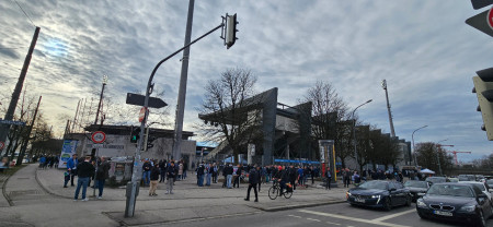 Stadion an der Grünwalder Straße, TSV 1860 München, Deutschland.