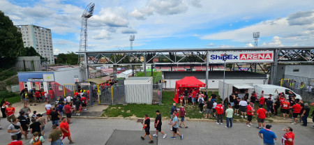 ShipEx Arena, FC Zbrojovka Brno ( Brünn ), Tschechien.