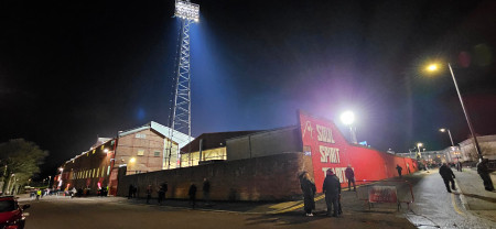 Pittodrie Stadium, Aberdeen FC, Scotland.