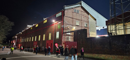 Pittodrie Stadium, Aberdeen FC, Scotland.